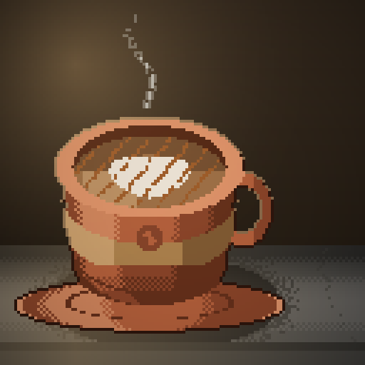 Chapel Shift — Latte in a terracotta diner