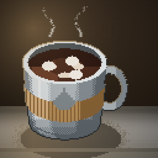 Brownstone Matinee — Mocha in a steel mug