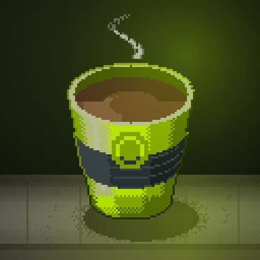 Cellar Tide — Cortado in a limewire paper