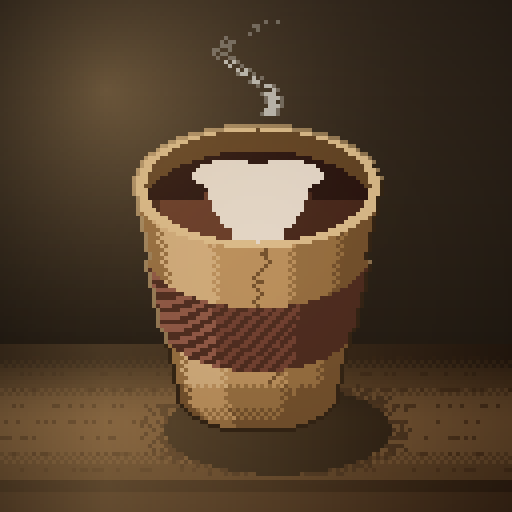 Window Quarter — Mocha in a kraft paper