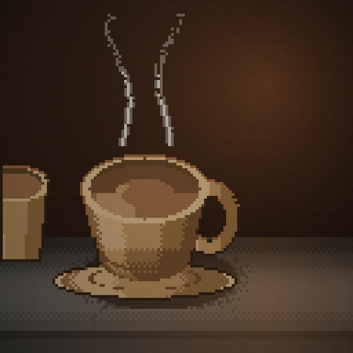 Late Lantern — Latte in a kraft demitasse
