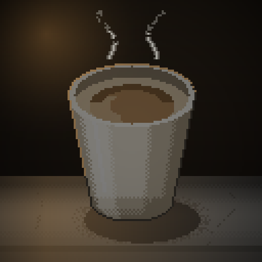 Night Ledger — Cappuccino in a bone paper