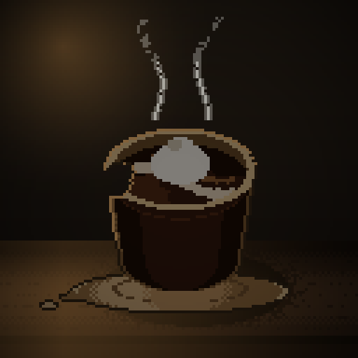 Midnight Measure — Red Eye in a kraft cortado