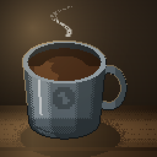 Ash Hymn — Drip in a slate mug