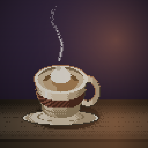 Small Hours Notion — Cappuccino in a cream demitasse