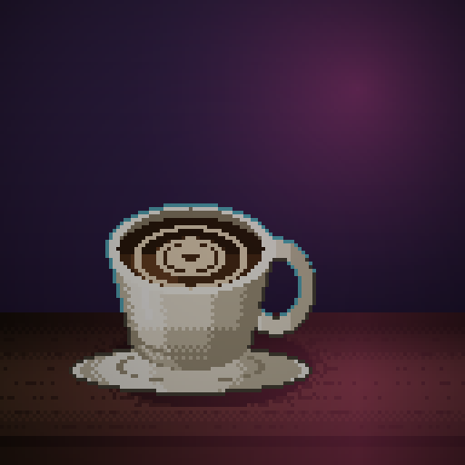Rain Notion — Drip in a bone demitasse