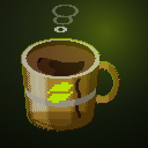 Hazel Watch — Red Eye in a gilded mug