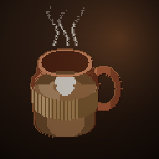 Night Shift — Flat White in a terracotta mason