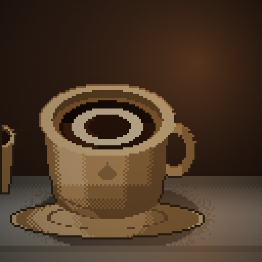 Paper Quarter — Espresso in a kraft diner