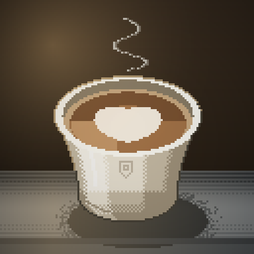 Back Room Measure — Latte in a bone bowl