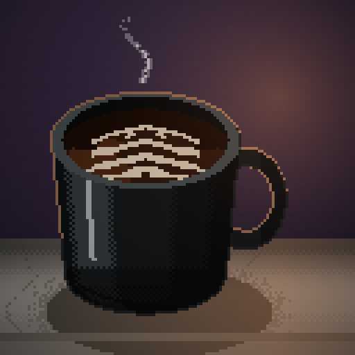 Back Room Berth — Red Eye in an ink mug
