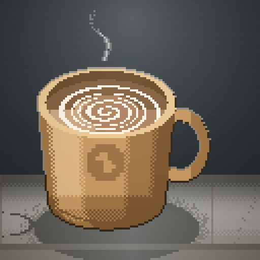 Window Interval — Oat Latte in a kraft mug