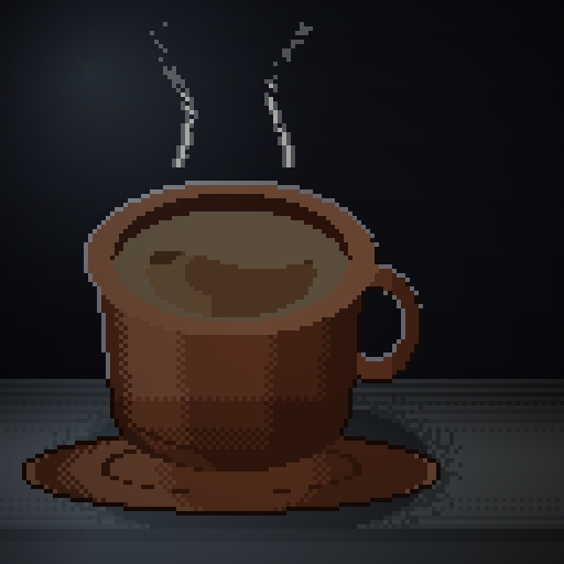 Morning Signal — Latte in a terracotta diner