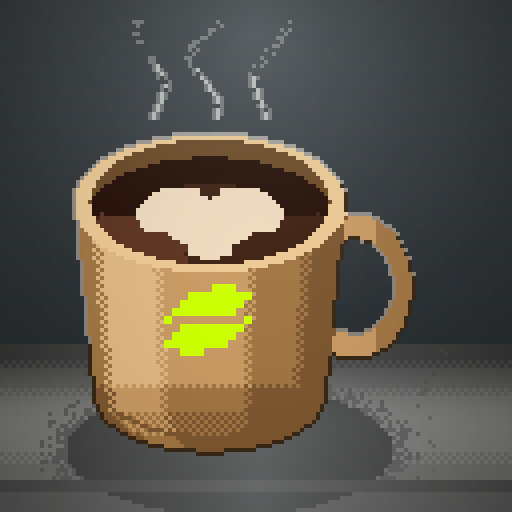 Brass Pause — Americano in a kraft mug