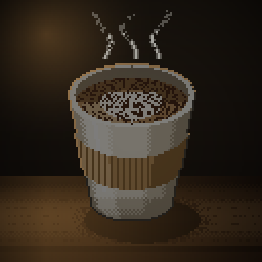 Small Hours Draft — Cappuccino in a bone paper