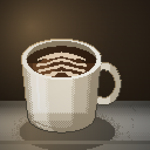 Brass Vigil — Drip in a bone mug