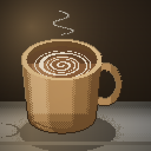 Frost Session — Cortado in a kraft mug