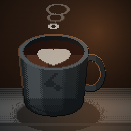 Harbour Notion — Mocha in a charcoal mug