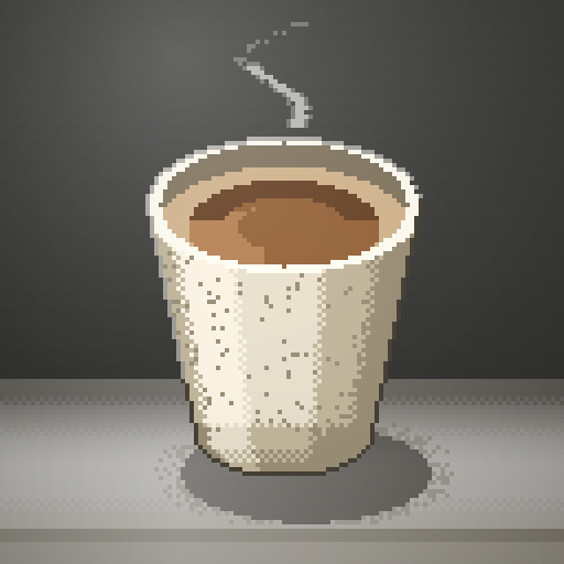 Morning Watch — Cortado in a speckle paper