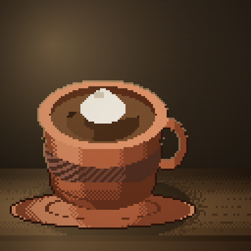 Brass Watch — Drip in a terracotta diner