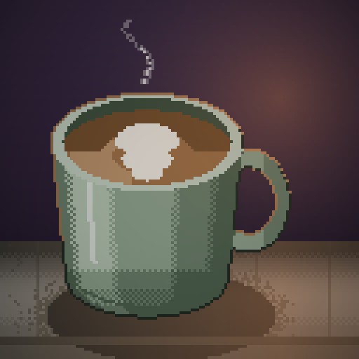 Iron Theory — Flat White in a sage mug