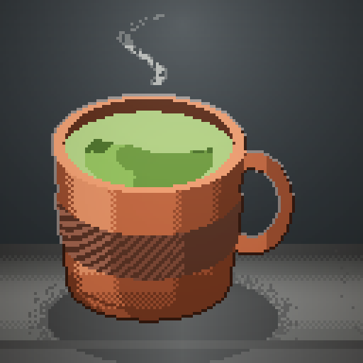 Kiln Signal — Matcha in a terracotta mug
