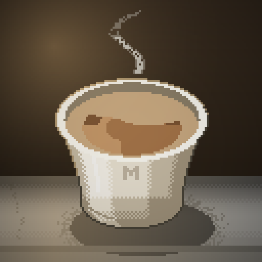 Dawn Current — Latte in a bone bowl