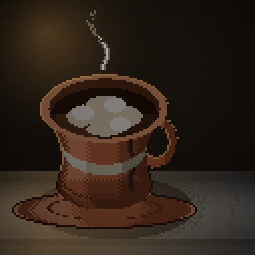 Grey Errand — Americano in a terracotta tulip