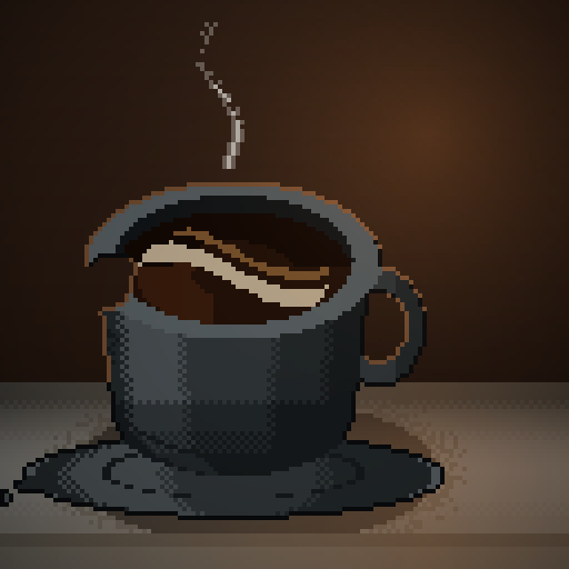 Ash Current — Espresso in a charcoal diner
