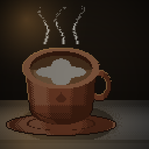 Slow Bridge — Latte in a terracotta diner