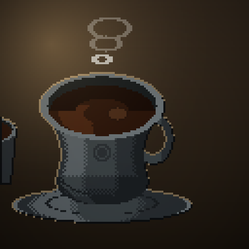 Cellar Drift — Espresso in a charcoal tulip
