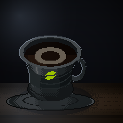 Kiln Berth — Cold Brew in a slate tulip