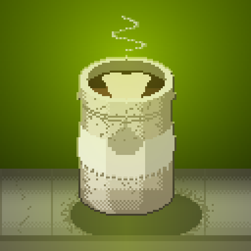Closing Groove — Mocha in a speckle thermos