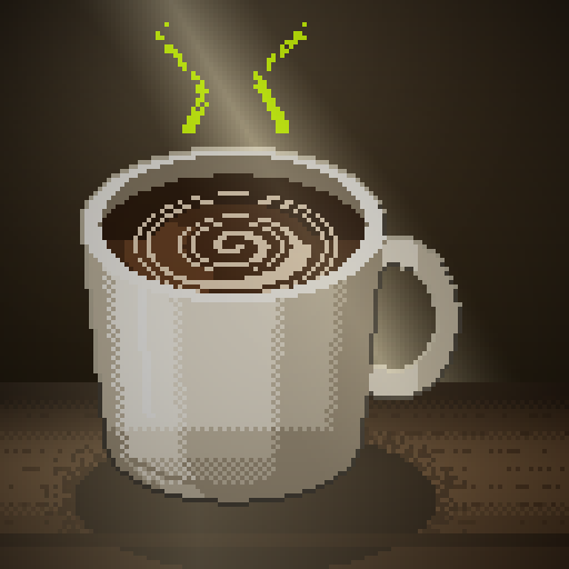 Cinder Shift — Drip in a bone mug